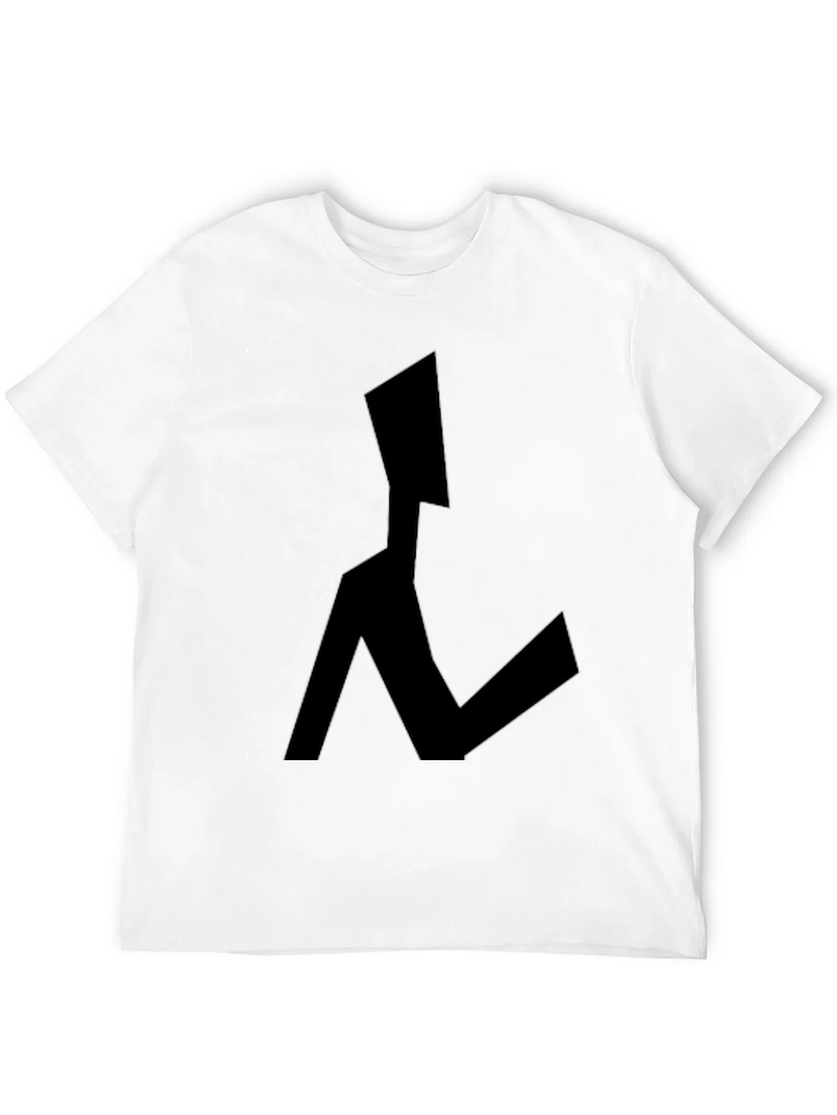 Abstract Figure Black Graphic Tee product image 4