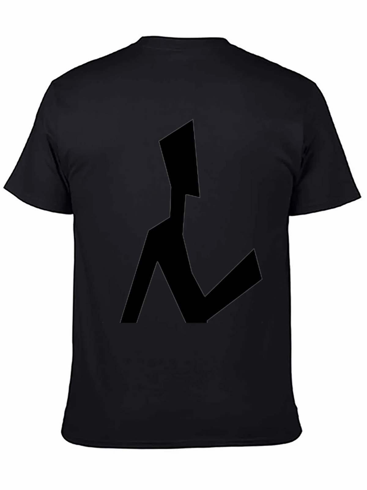 Abstract Figure Black Graphic Tee product image 3