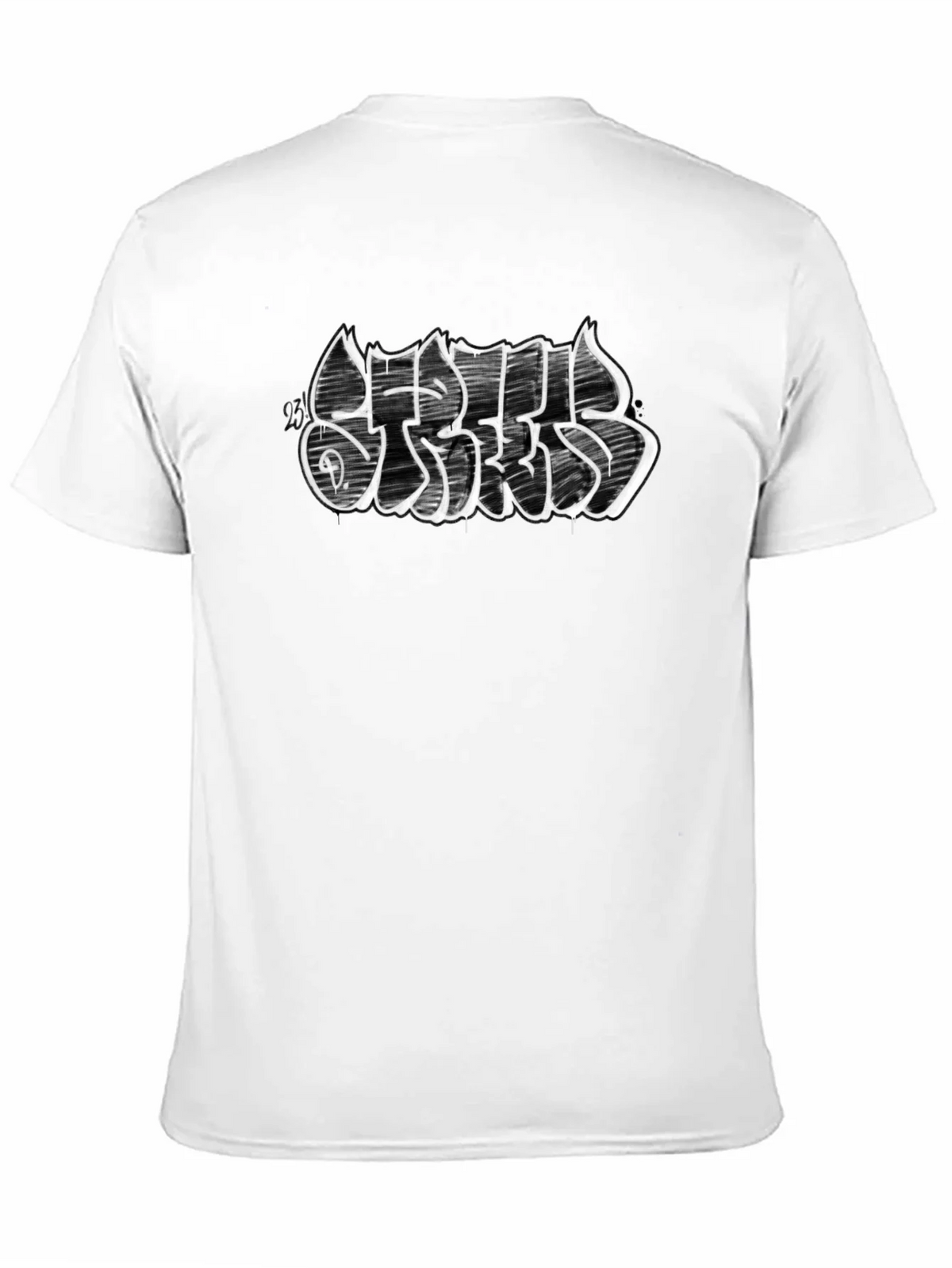 Graffiti Script Black T-Shirt - Street Style product image 10