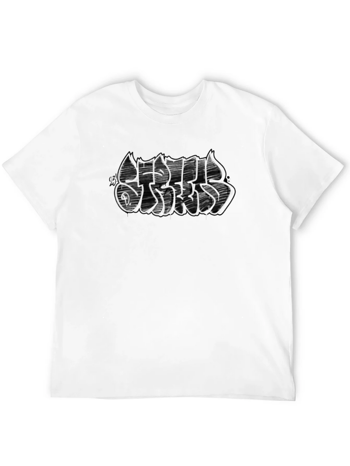 Graffiti Script Black T-Shirt - Street Style product image 11