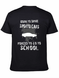 Born to Drive Sports Cars Mens T-Shirt product image 1