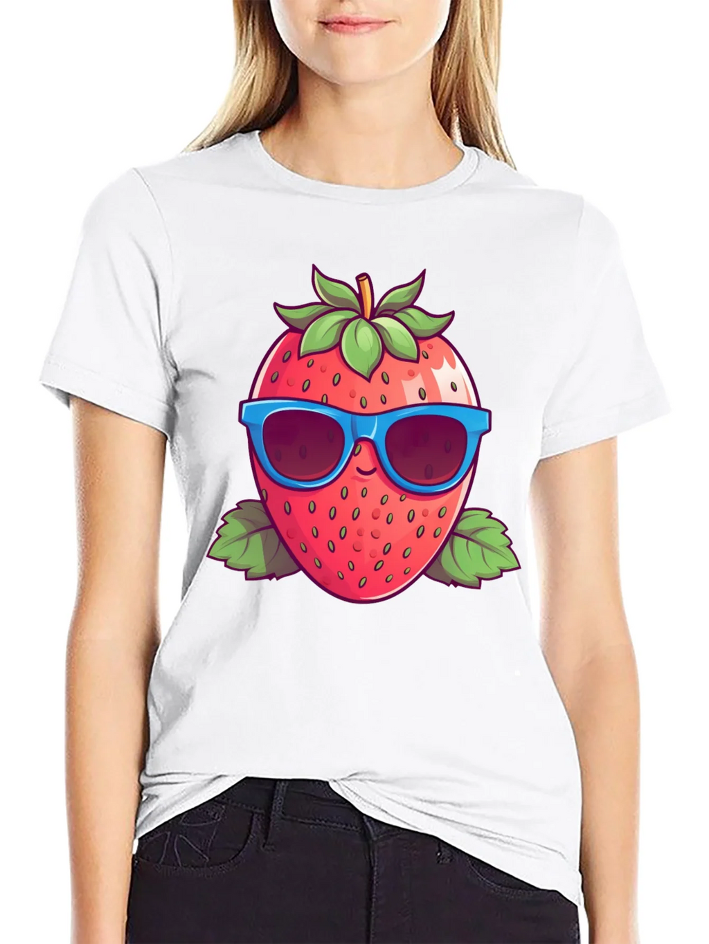 Cool Strawberry Graphic Tee - Summer Fun! product image 7