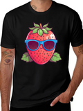 Cool Strawberry Graphic Tee - Summer Fun! product image 1