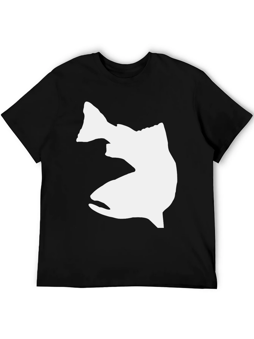Black Fish Graphic T-Shirt - Casual Cotton Tee product image 4