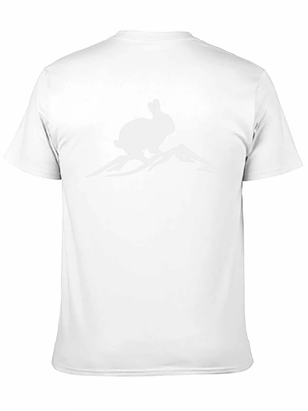Rabbit Mountain Graphic Tee - Black Cotton T-Shirt product image 10