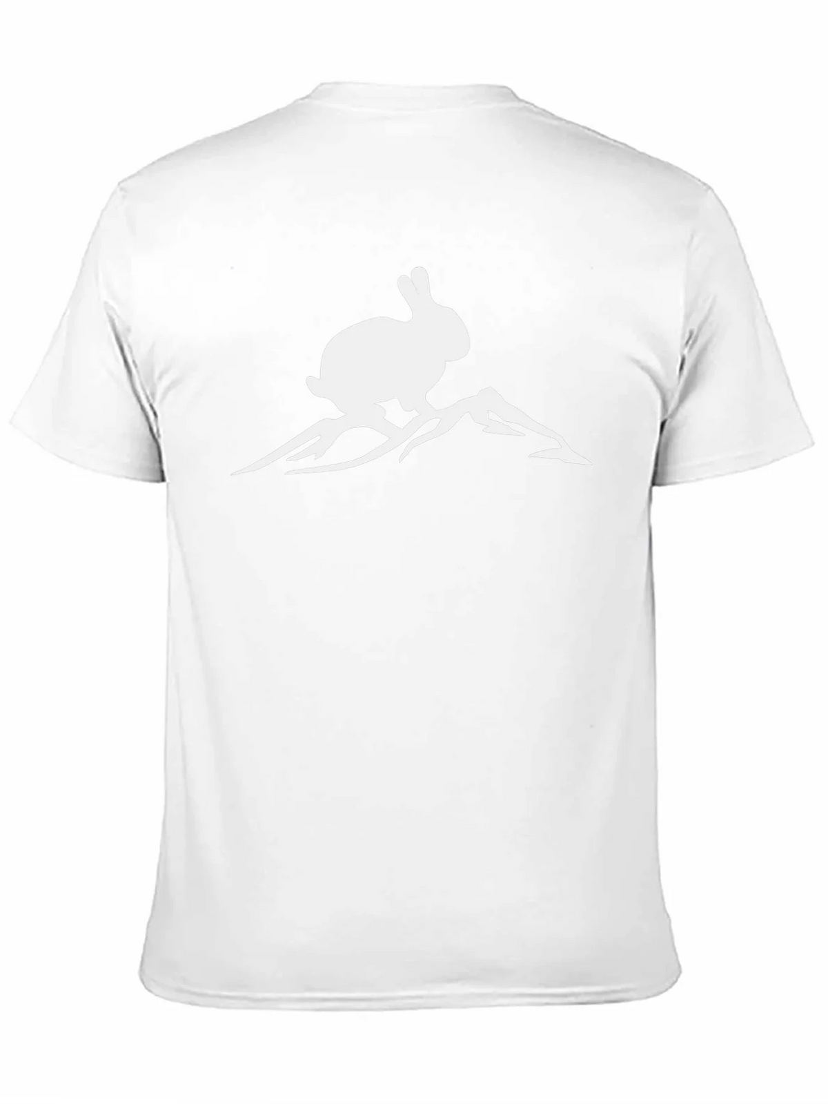 Rabbit Mountain Graphic Tee - Black Cotton T-Shirt product image 10