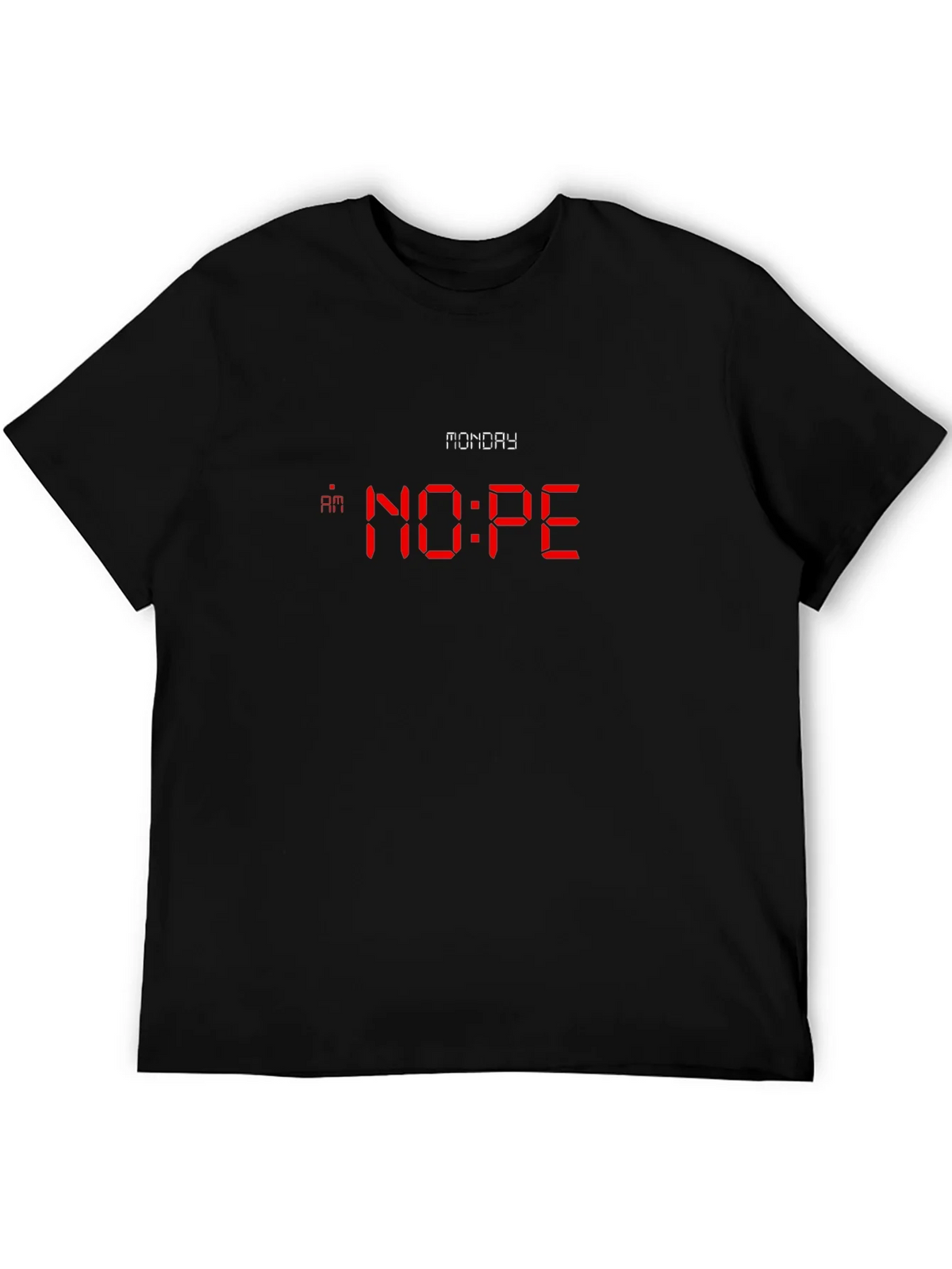 Monday NOPE T-Shirt - Funny Graphic Tee product image 5