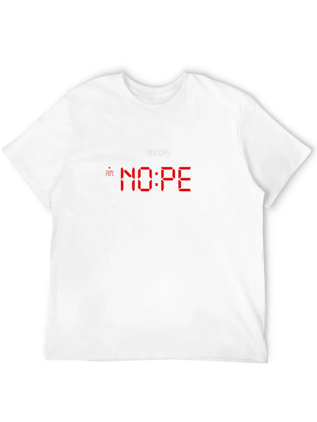 Monday NOPE T-Shirt - Funny Graphic Tee product image 11