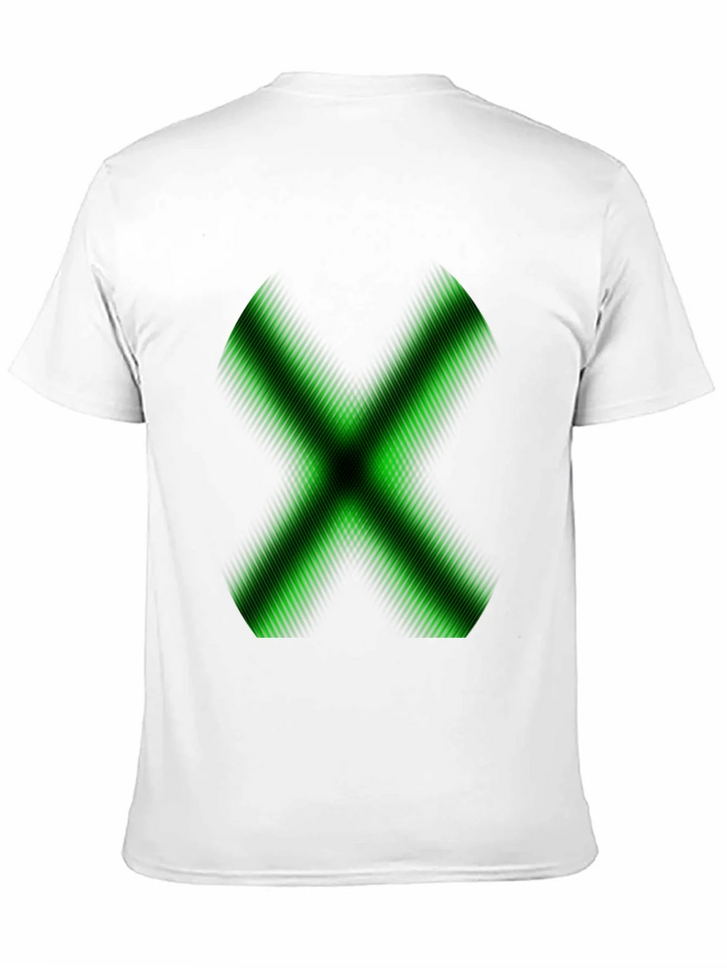 Green X Graphic Black T-Shirt - Gamer Style product image 10