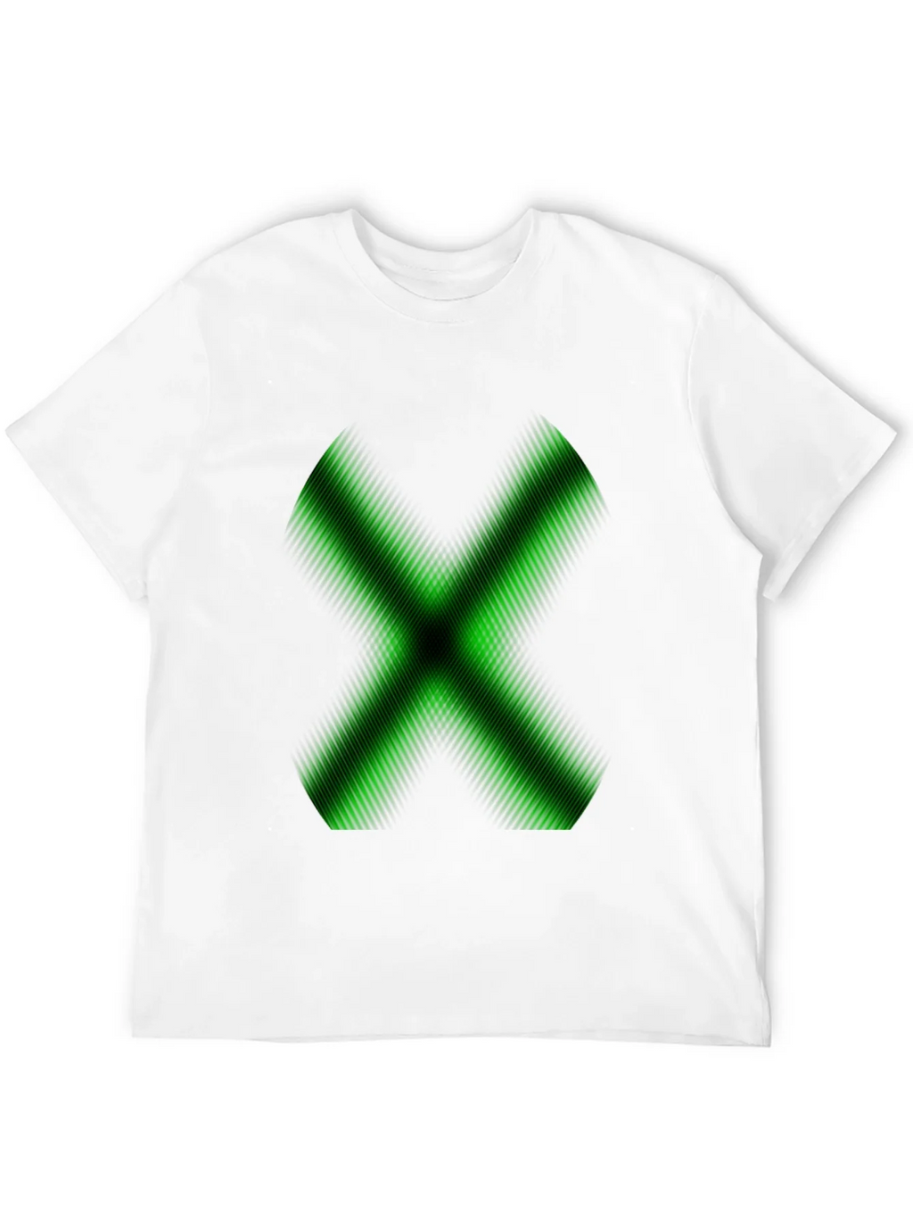 Green X Graphic Black T-Shirt - Gamer Style product image 11