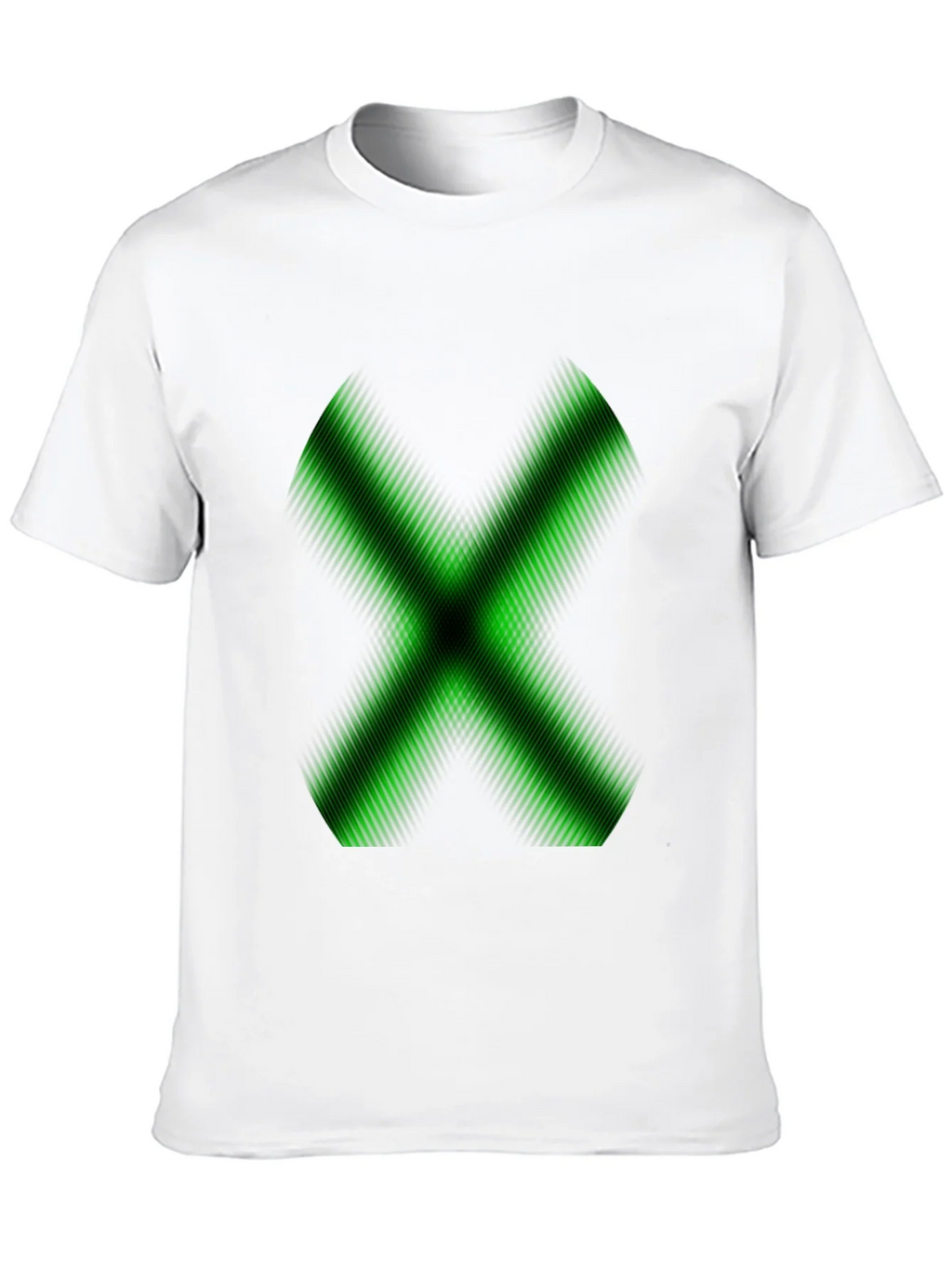 Green X Graphic Black T-Shirt - Gamer Style product image 9