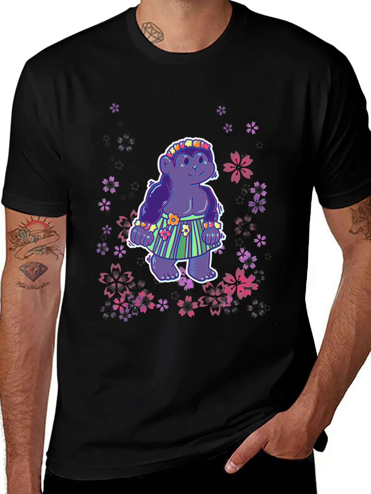 Troll Hula Dancer Graphic Tee product image 1