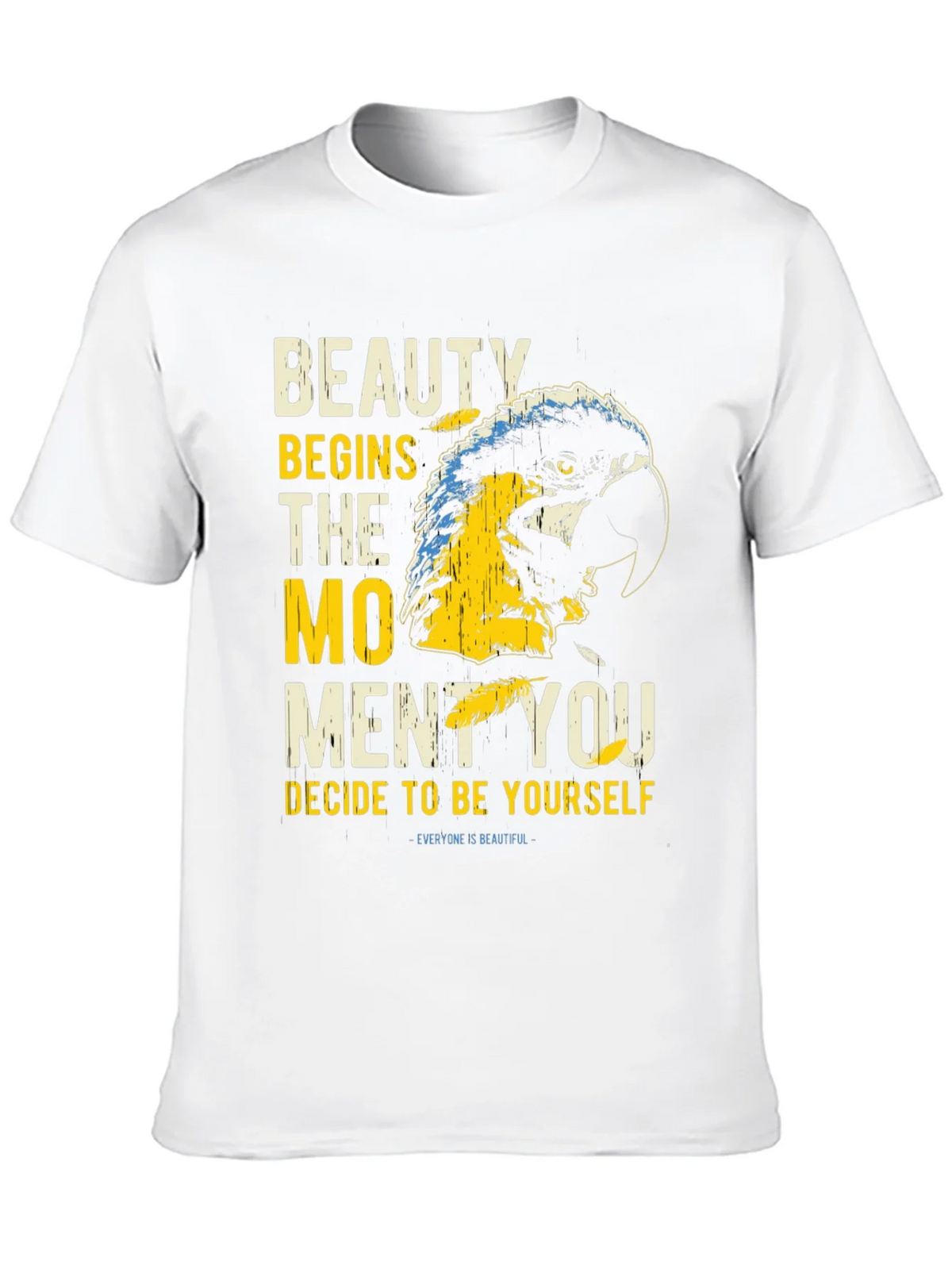 Beauty Parrot Graphic Tee - Be Yourself T-Shirt product image 9