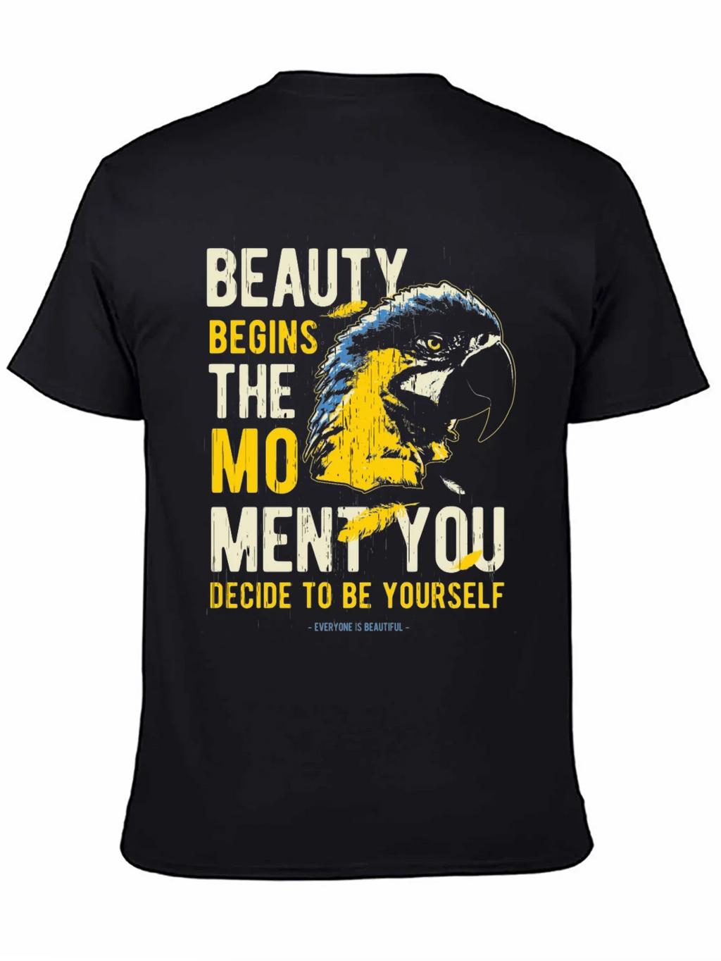 Beauty Parrot Graphic Tee - Be Yourself T-Shirt product image 4