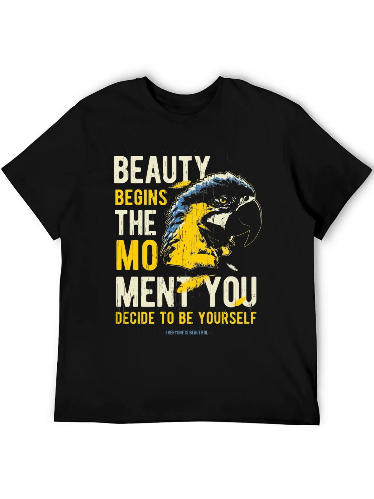 Beauty Parrot Graphic Tee - Be Yourself T-Shirt product image 5