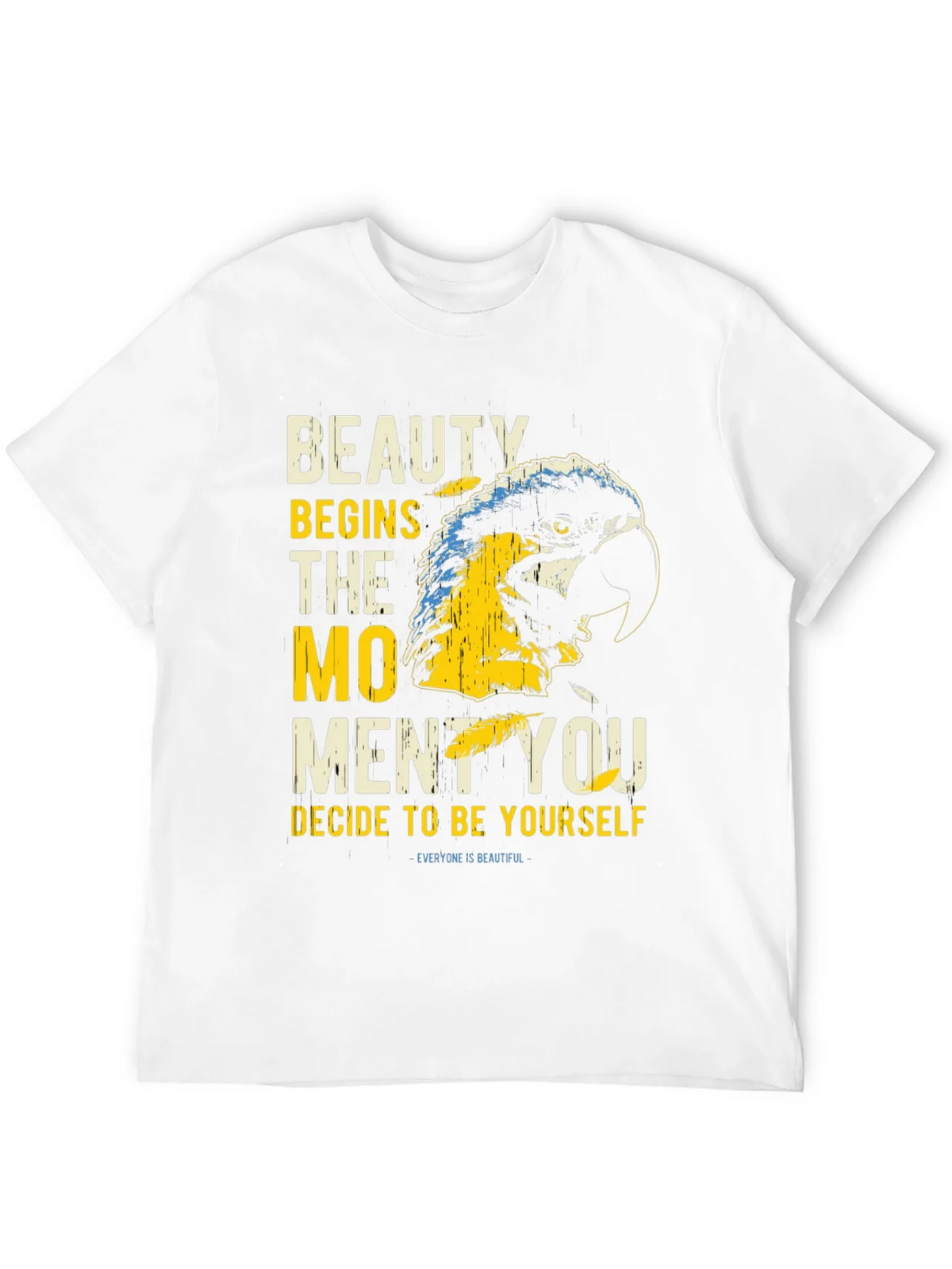 Beauty Parrot Graphic Tee - Be Yourself T-Shirt product image 10