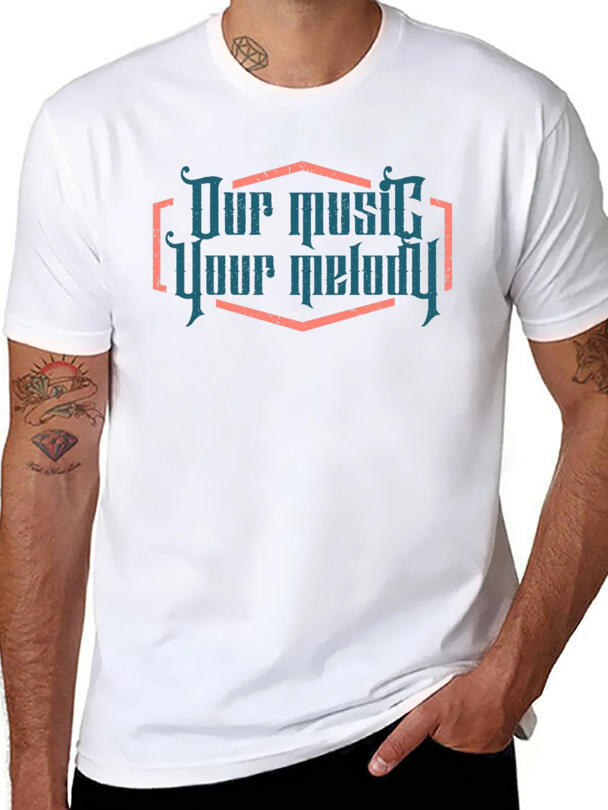 Our Music Your Melody Graphic Tee product image 5