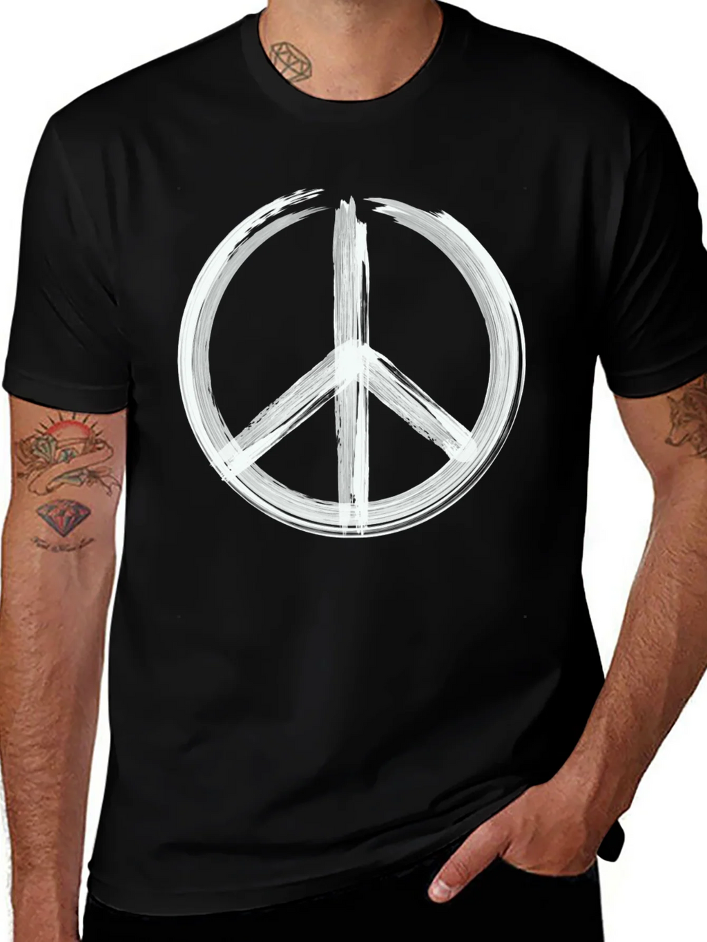 Peace Sign T-Shirt - Bold Graphic Tee product image 1