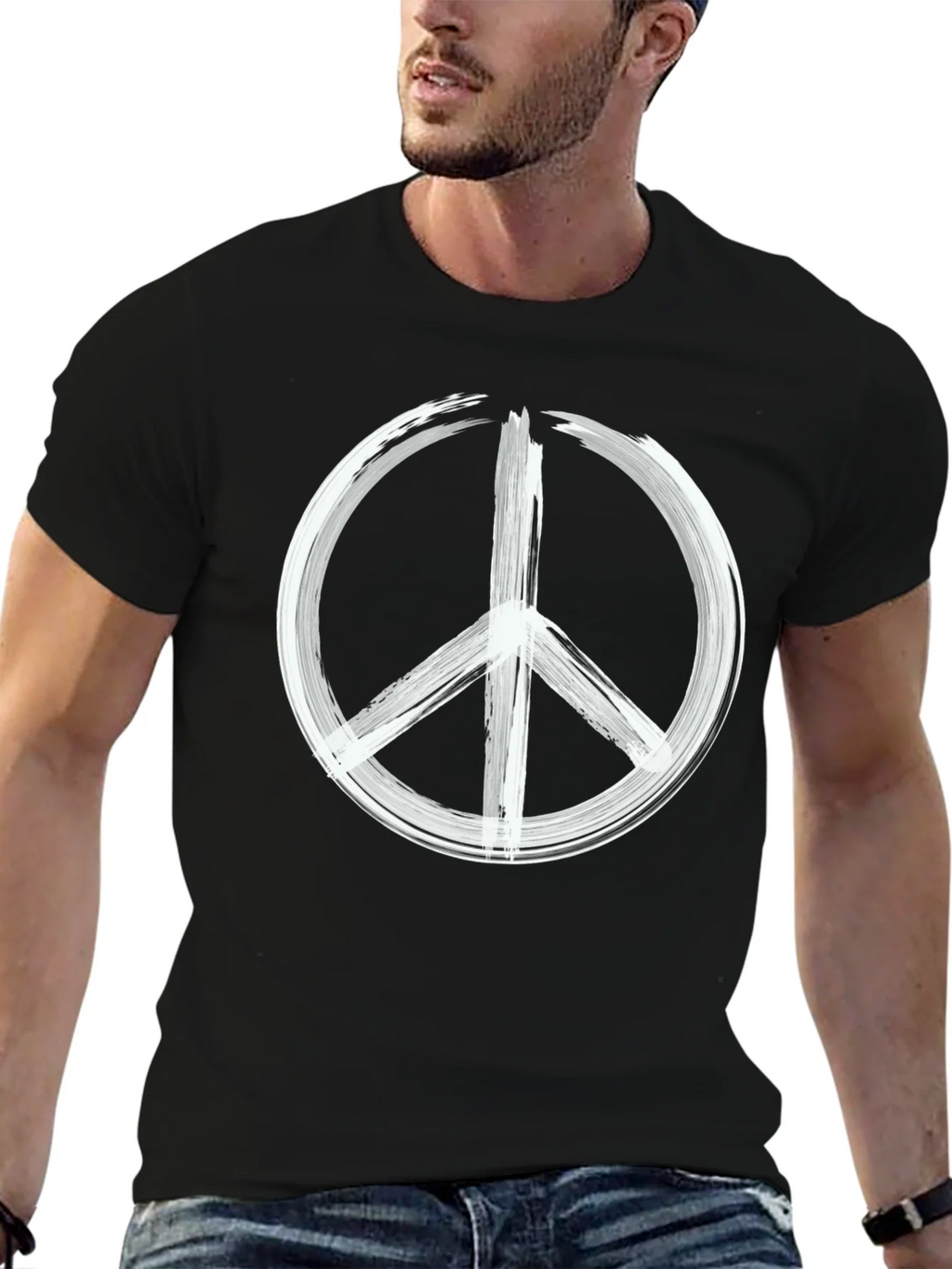 Peace Sign T-Shirt - Bold Graphic Tee product image 6