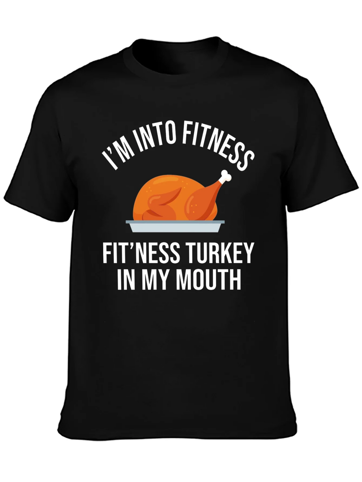Fitness Turkey T-Shirt: Funny Thanksgiving Workout Tee product image 3