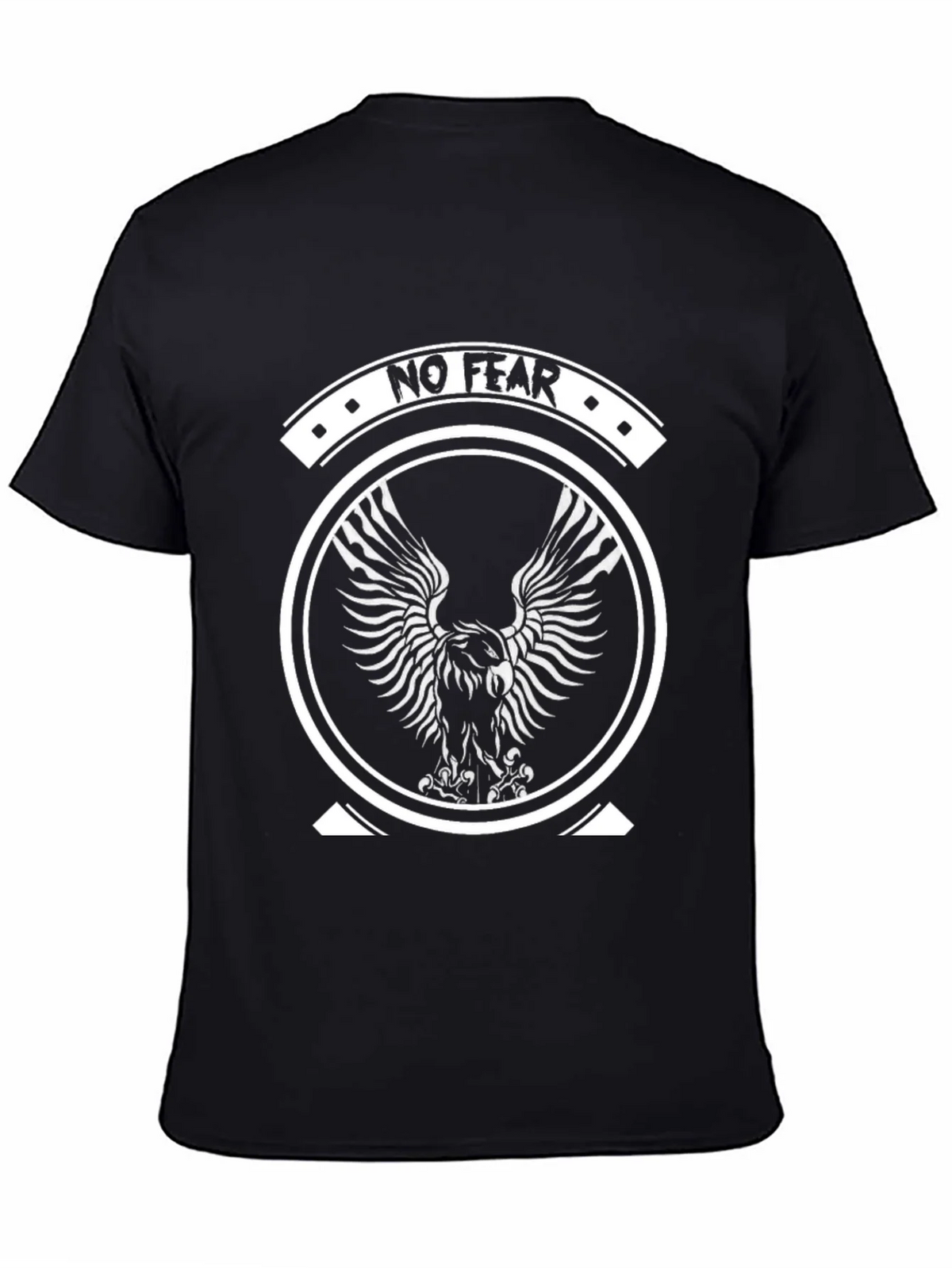 No Fear Eagle Graphic Black T-Shirt product image 4