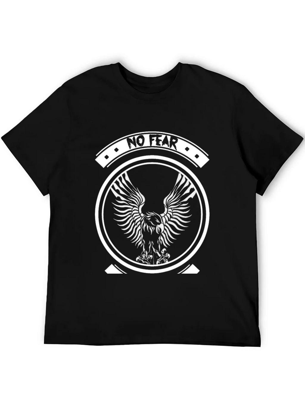 No Fear Eagle Graphic Black T-Shirt product image 5