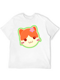 Kawaii Cat Graphic T-Shirt product image 1