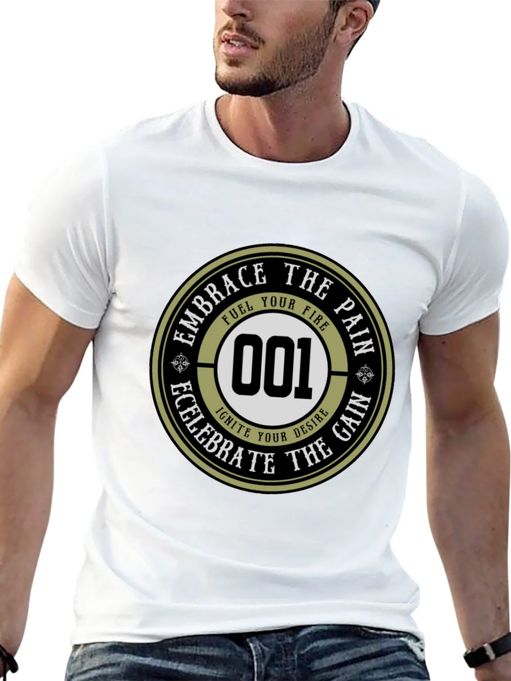 Embrace the Pain Graphic Tee - Mens Black T-Shirt product image 12