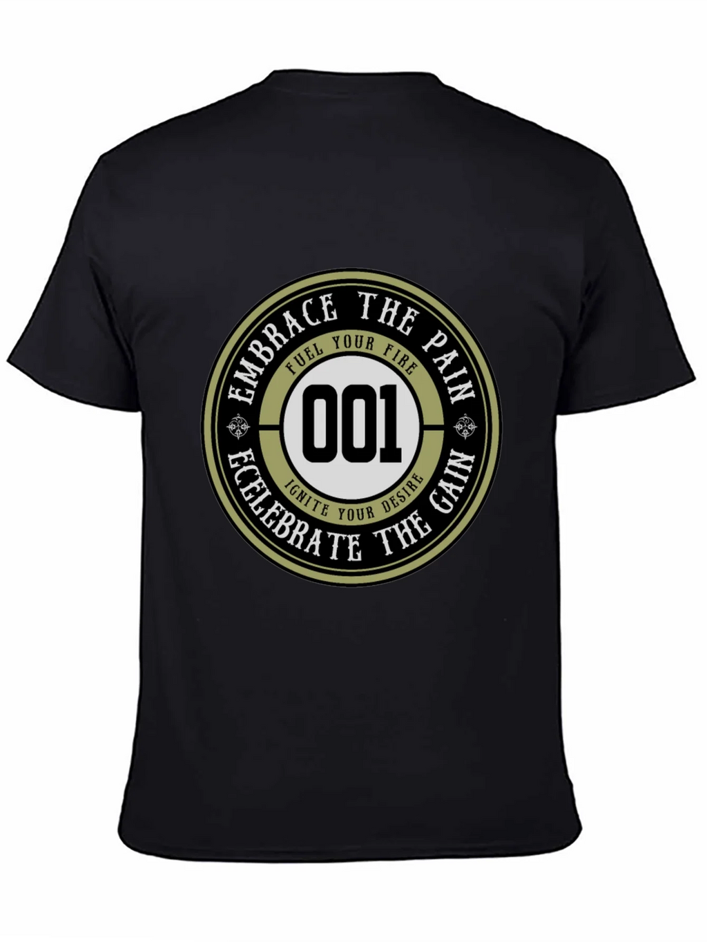 Embrace the Pain Graphic Tee - Mens Black T-Shirt product image 4