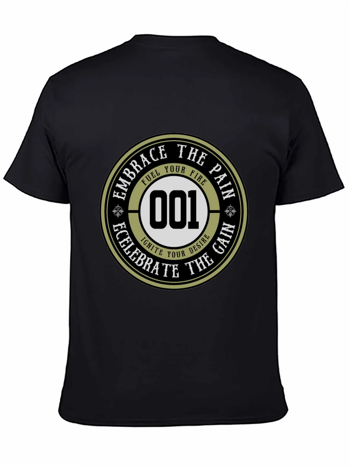 Embrace the Pain Graphic Tee - Mens Black T-Shirt product image 4