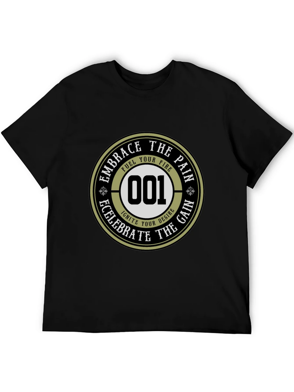 Embrace the Pain Graphic Tee - Mens Black T-Shirt product image 5