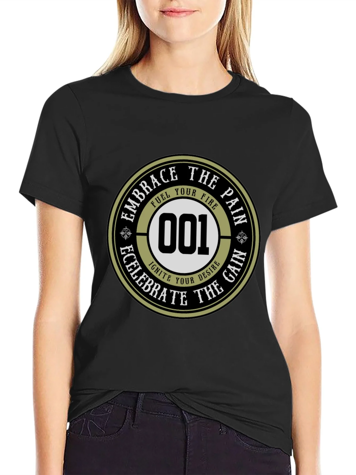 Embrace the Pain Graphic Tee - Mens Black T-Shirt product image 2