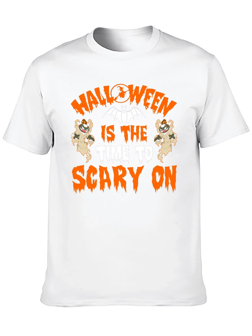 Halloween Scary On Black Graphic Tee product image 2