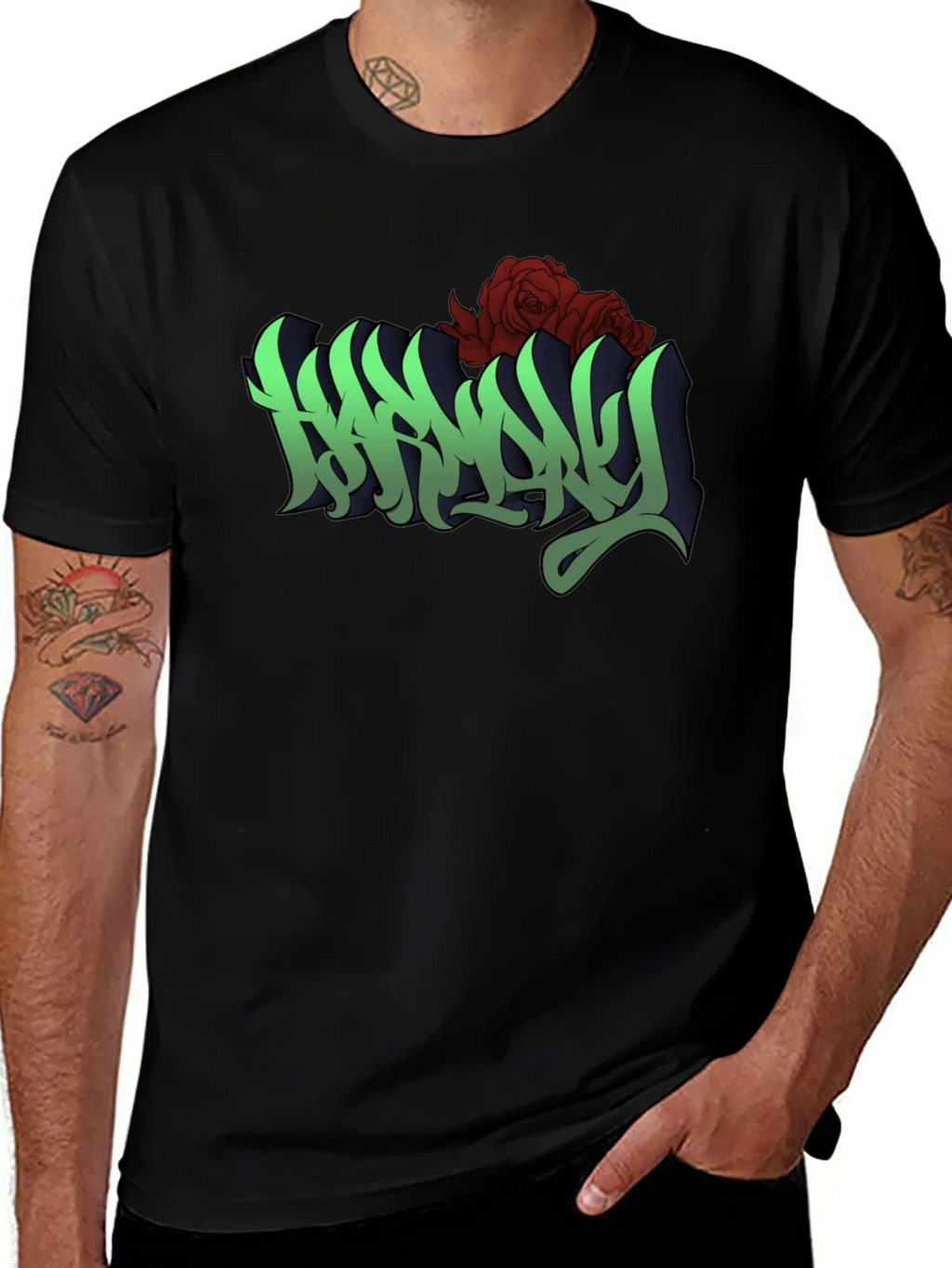Harmony Roses Graphic T-Shirt product image 1