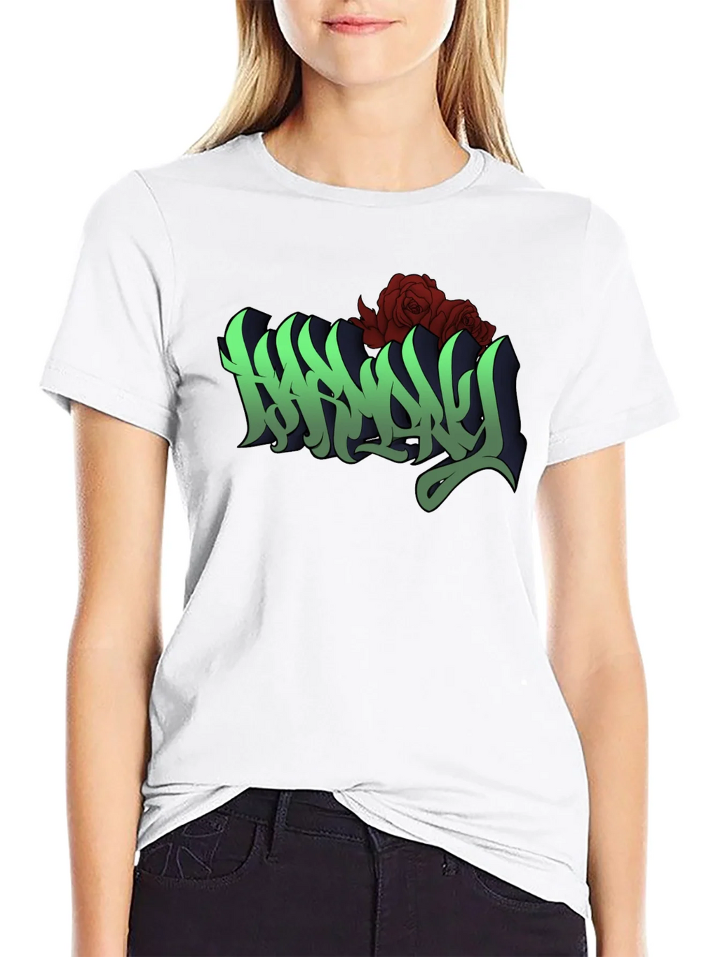 Harmony Roses Graphic T-Shirt product image 8