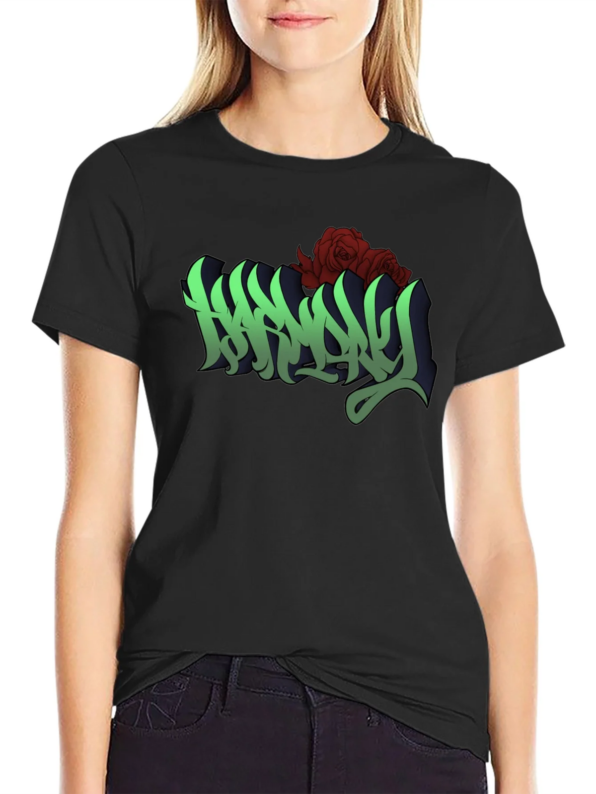 Harmony Roses Graphic T-Shirt product image 2