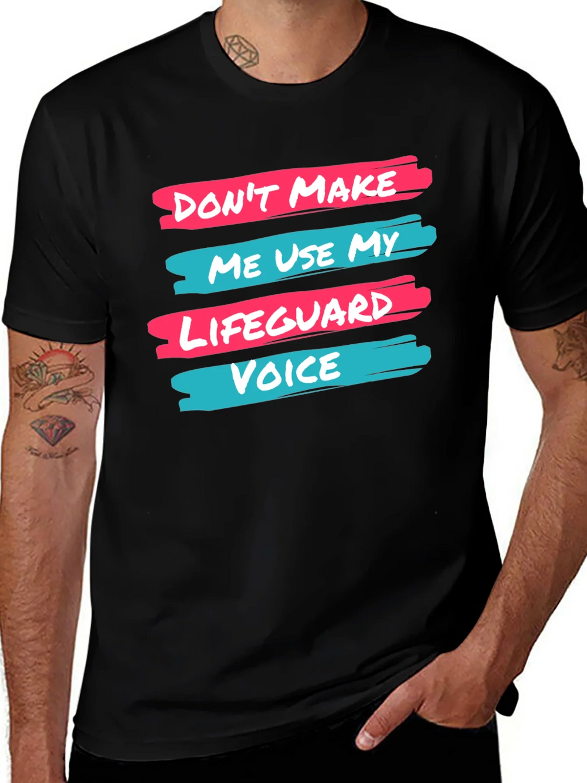 Lifeguard Voice T-Shirt - Funny Graphic Tee for Water product image 1
