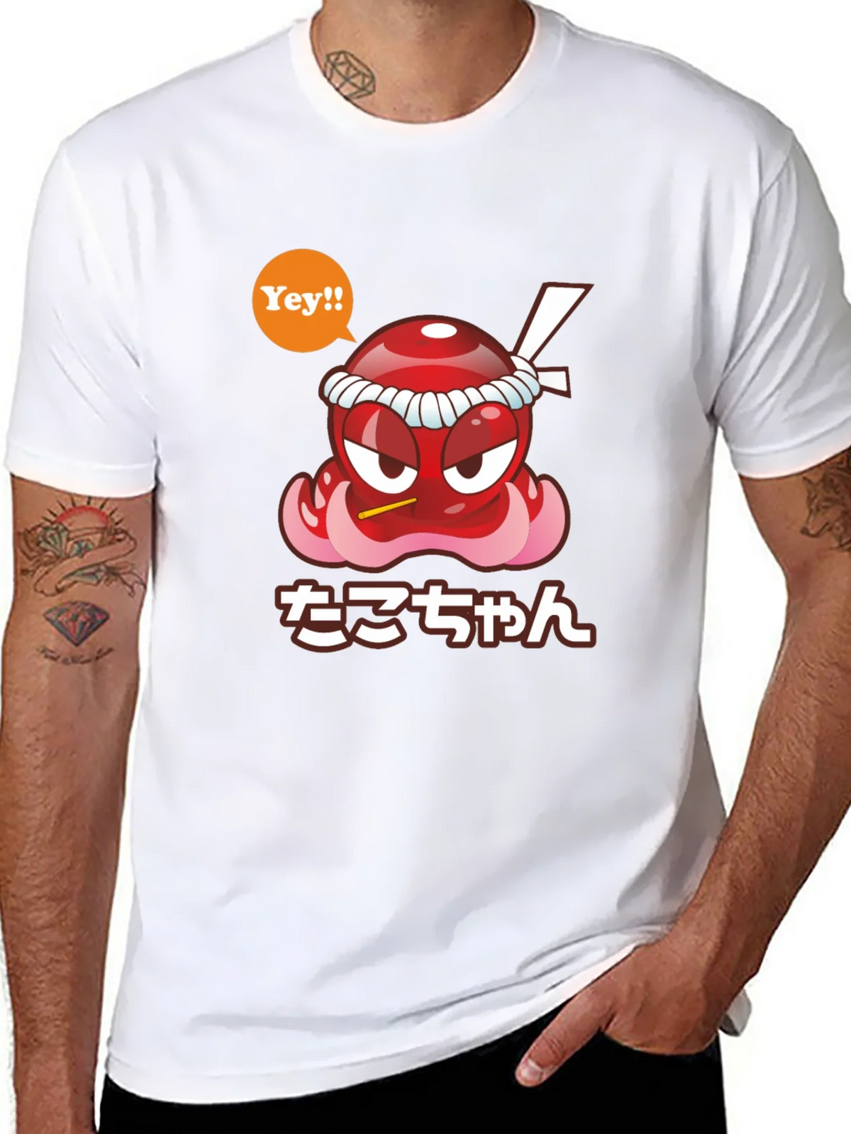 Cool Graphic T-Shirt - Takochann Octopus Design product image 5