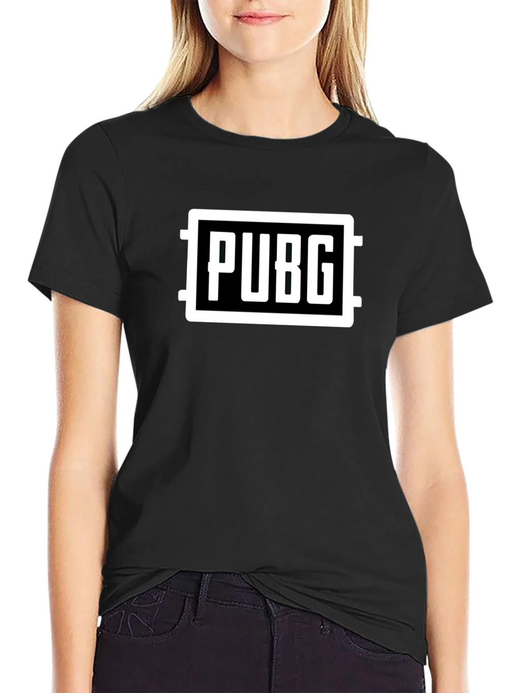 PUBG Logo T-Shirt - Black product image 2