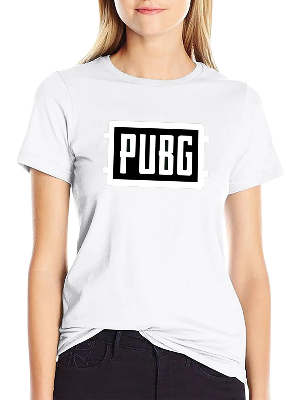 PUBG Logo T-Shirt - Black product image 8