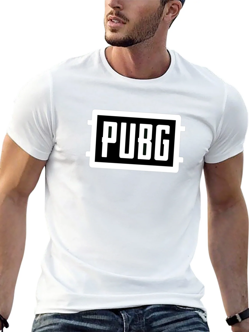 PUBG Logo T-Shirt - Black product image 12