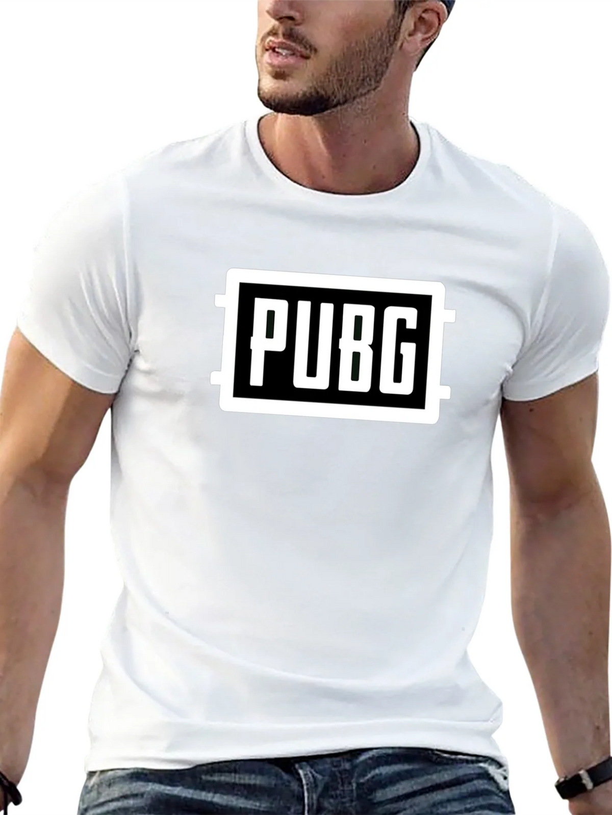 PUBG Logo T-Shirt - Black product image 12