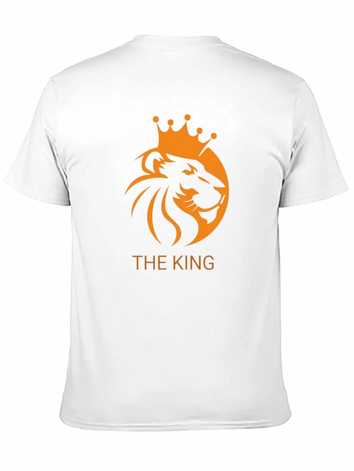 The King Lion Crown Graphic Black T-Shirt product image 5