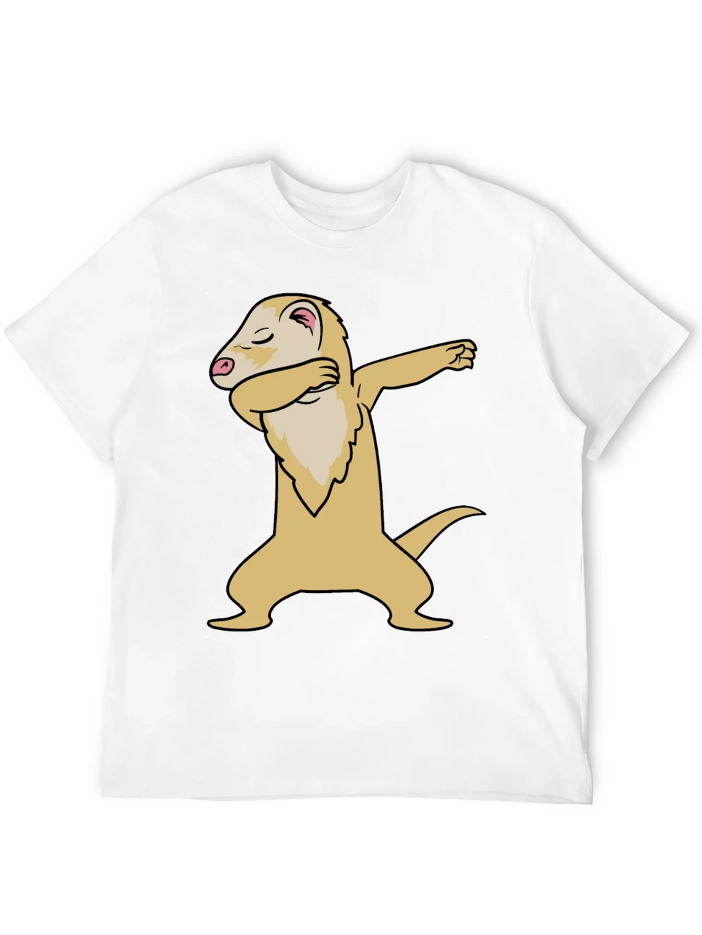 Dabbing Ferret Graphic T-Shirt - Cool Animal Tee product image 11