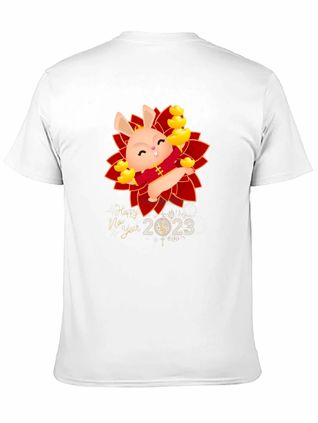 Happy New Year 2023 Rabbit T-Shirt product image 6