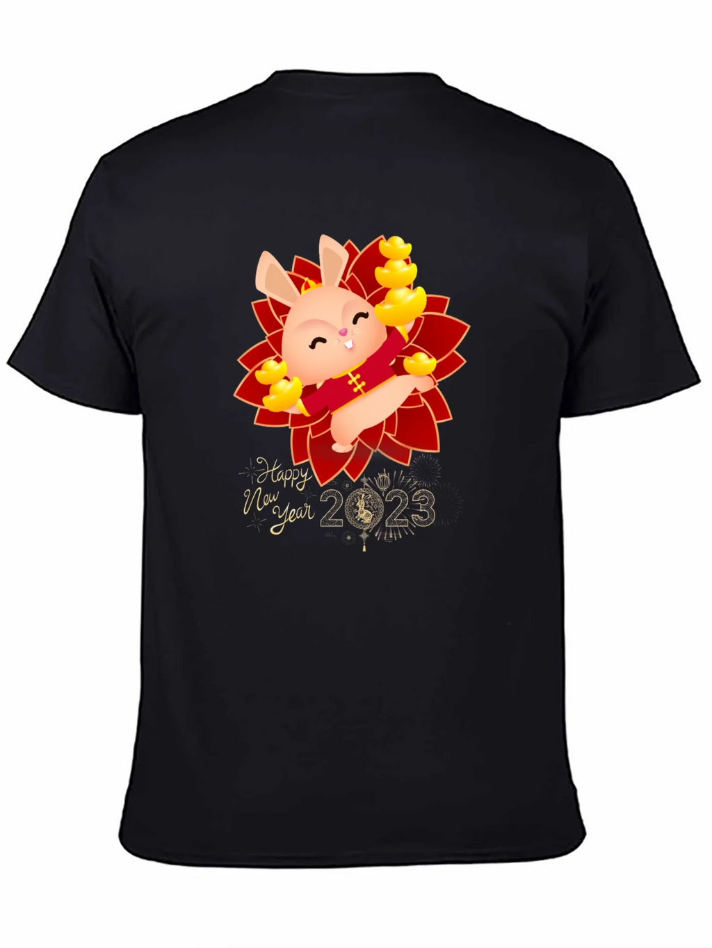 Happy New Year 2023 Rabbit T-Shirt product image 2