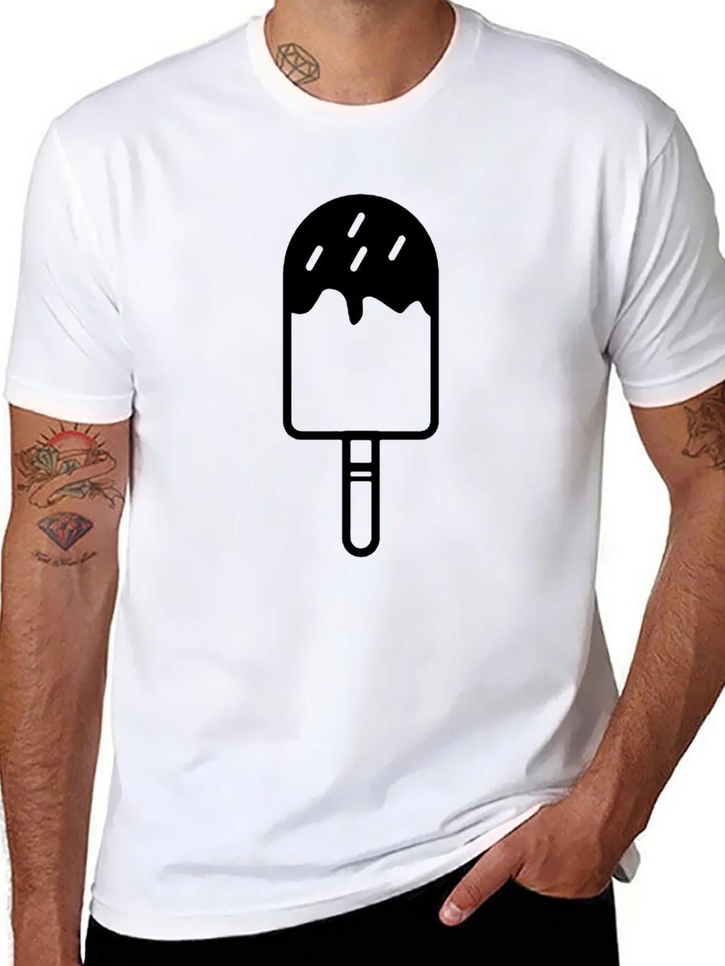 Cool Treat Tee: Ice Cream Graphic T-Shirt product image 7