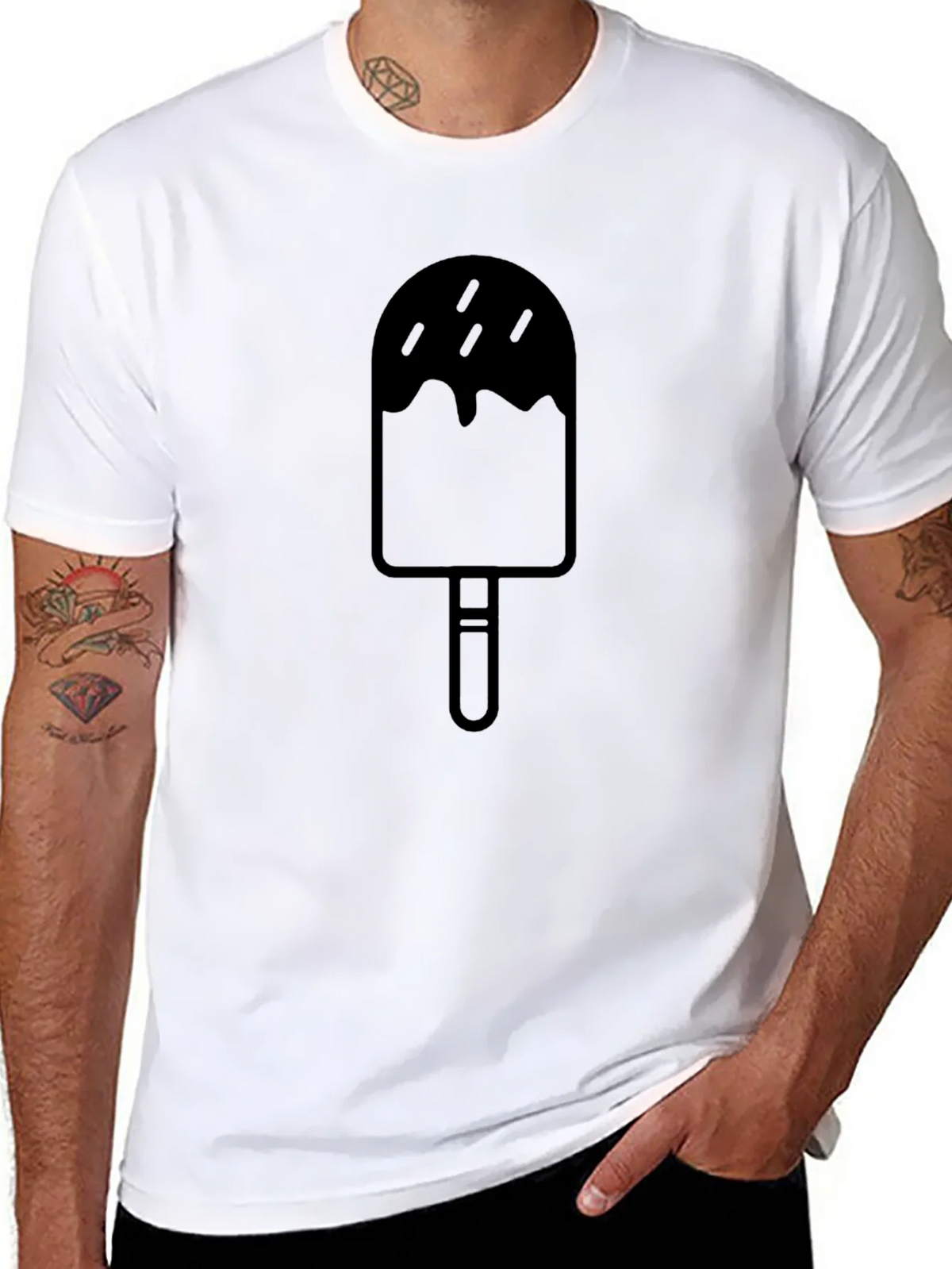 Cool Treat Tee: Ice Cream Graphic T-Shirt product image 7