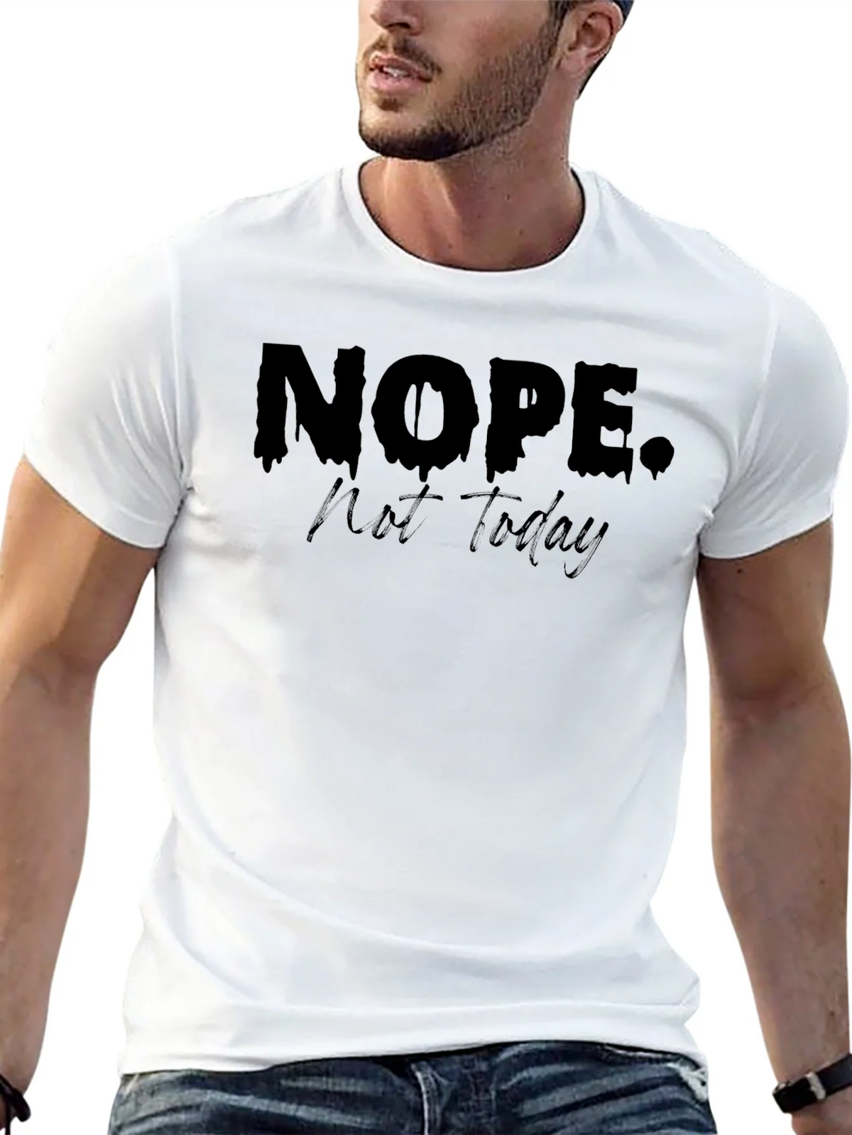 Nope Not Today Graphic Tee product image 5