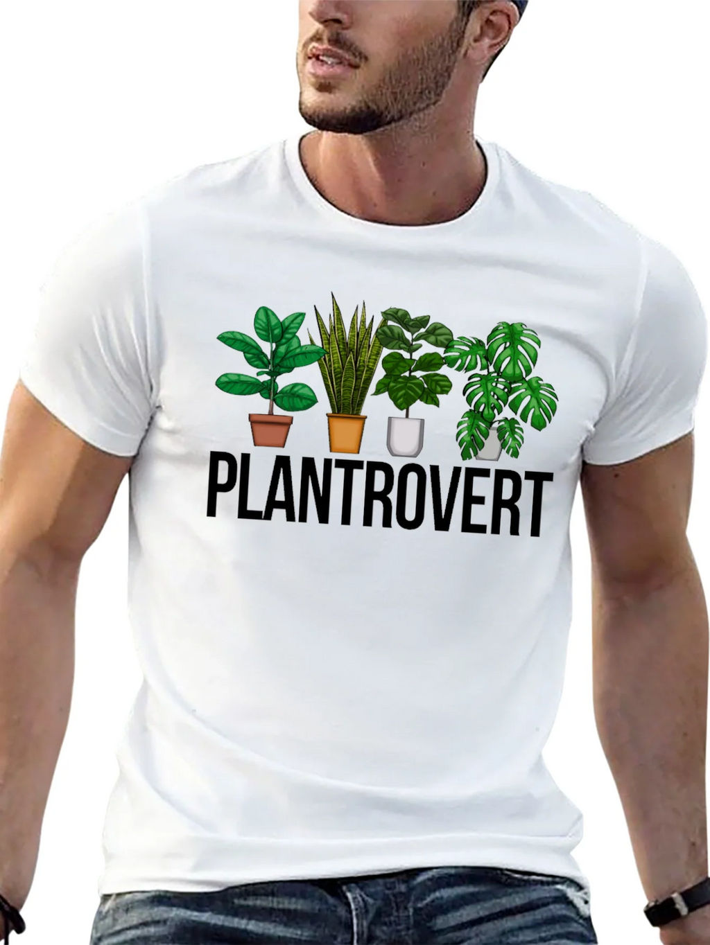 Plant Lover T-Shirt - Plantrovert Design product image 12
